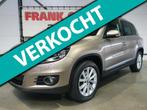 Volkswagen Tiguan 2.0 TFSI 210PK Sport&Style 4Motion + OH HI, Auto's, Volkswagen, Automaat, Euro 5, Gebruikt, Zwart