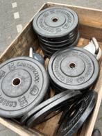 Crossmaxx bumperplates bumper plates 300   kg gewichten, Gebruikt, Ophalen