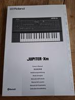Jupiter-Xm gebruikershandleiding / Yamaha Reface handleiding, Muziek en Instrumenten, Synthesizers, Ophalen of Verzenden, Zo goed als nieuw