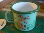 Mok emaille Moomin retro, Overige materialen, Verzenden, Nieuw, Overige stijlen