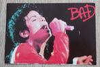 1987 Sticker Michael Jackson BAD., Ophalen of Verzenden, Zo goed als nieuw, Overige typen