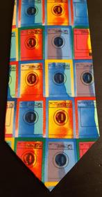 Siemens wasmachines stropdas Andy Warhol style, Verzamelen, Merken en Reclamevoorwerpen, Verzenden, Nieuw, Gebruiksvoorwerp