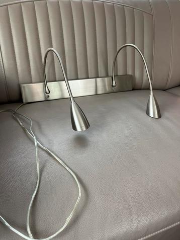 Wandspot met 2 lampen - 50 cm beschikbaar voor biedingen