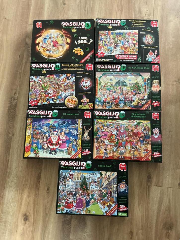Diverse Wasgij Puzzels, Hobby en Vrije tijd, Denksport en Puzzels, Legpuzzel, 500 t/m 1500 stukjes, Ophalen of Verzenden
