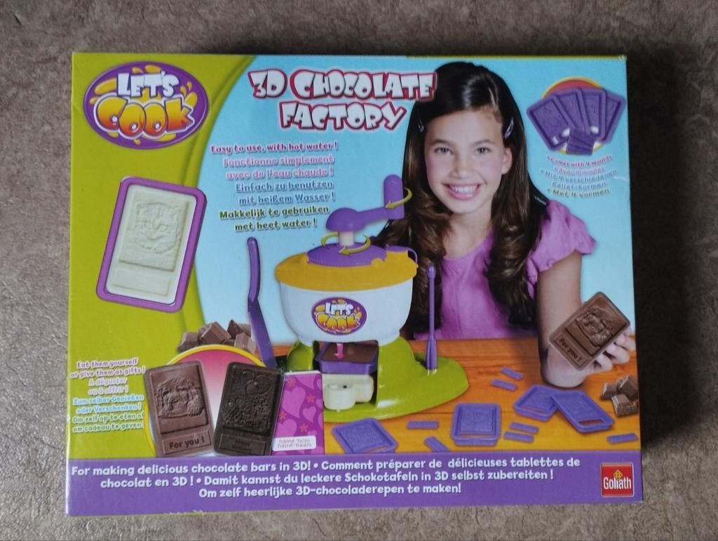 3D Chocolate Factory - Let's Cook!, Ophalen of Verzenden, Zo goed als nieuw, Materiaal