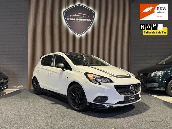 Opel Corsa 1.0 Turbo Edition Opc Line Airco.CruiseC.Navi.Ele, Auto's, Opel, Bedrijf, Te koop, Corsa, ABS, Airbags, Airconditioning