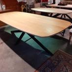 Eettafel,mango 260 x 110 Showroom model., Overige houtsoorten, 100 tot 150 cm, 200 cm of meer, Ophalen of Verzenden