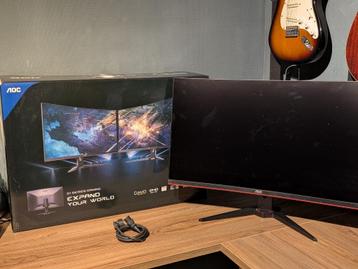 AOC CQ32G1 32″ QHD Gaming Monitor – 144 Hz Curved beschikbaar voor biedingen