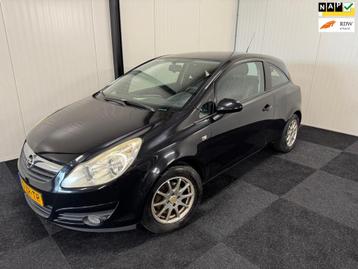 Opel Corsa 1.4-16V Enjoy 2008 90PK AIRCO/ELEKRAMEN/CRUISE/3D beschikbaar voor biedingen