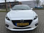 Mazda 3 2.0 GT-M HUD LEER STOELVW LED PDC. (bj 2016), Auto's, Mazda, 1998 cc, Gebruikt, Euro 6, 4 cilinders