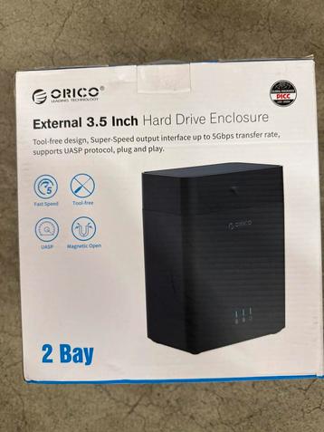 Orico DS200C3 2-Bay HDD Behuizing beschikbaar voor biedingen