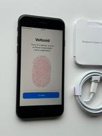 iPhone SE 2022 64GB Midnight | Krasvrij | Batterij 100%, Zwart, Ophalen of Verzenden, Zo goed als nieuw, 64 GB