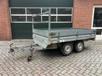 Ongeremde plateau aanhanger/ 255x155/ btw, Ophalen of Verzenden, Zo goed als nieuw