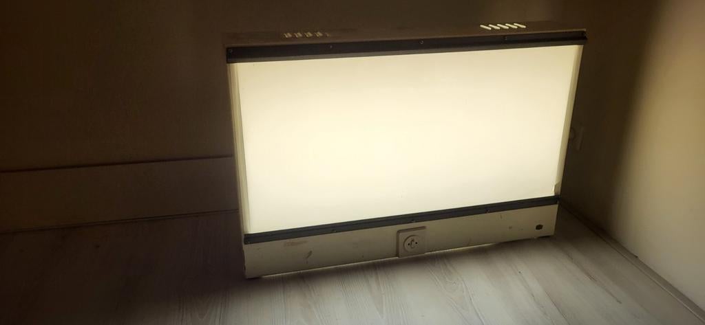 Lichtbak, overtrek kast voor grafische doeleinden, Antiek en Kunst, Ophalen