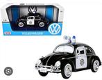 Vw kever politie modelauto, Hobby en Vrije tijd, Modelauto's | 1:24, Ophalen of Verzenden, Nieuw, Auto, Overige merken