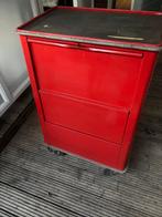 Vintage gereedschap kar incl gereedschap, Doe-het-zelf en Verbouw, Ophalen of Verzenden, Zo goed als nieuw