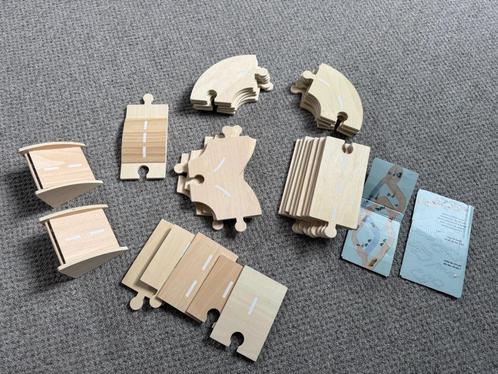 HEMA auto- en waterbaan hout startersset, Kinderen en Baby's, Speelgoed | Houten speelgoed, Zo goed als nieuw, Ophalen of Verzenden
