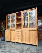 Schoolkast | Winkelkast | Buffetkast teakhout #2340, Niet ingevuld, Gebruikt, Met deur(en), 200 cm of meer
