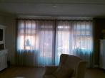 Linnen look overgordijn lichtgrijs, Huis en Inrichting, Ophalen, Zo goed als nieuw, 200 cm of meer, 200 cm of meer