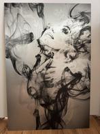 Schilderij metaal van een vrouw - ets, Antiek en Kunst, Kunst | Schilderijen | Modern, Ophalen