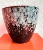 Vintage bloempot ES Keramiek West Germany Ø 16,5 cm, Tuin en Terras, Bloempotten, Rond, Ophalen of Verzenden, Zo goed als nieuw