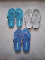 3 paar slippers maat 42, Slippers, Blauw, Ophalen of Verzenden, Zo goed als nieuw
