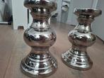 Set Kandelaars, Huis en Inrichting, Woonaccessoires | Kandelaars en Kaarsen, Ophalen of Verzenden, Zo goed als nieuw, Overige materialen