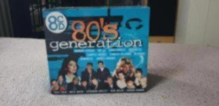 Te koop 8cd box 80s generation, Cd's en Dvd's, Cd's | Verzamelalbums, Zo goed als nieuw, Pop, Ophalen of Verzenden