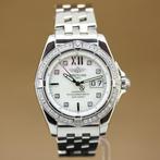 Breitling Galactic 41 Diamonds A49350, Staal, Gebruikt, Staal, Breitling