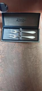 Vintage set Gero Zilmeta vorkjes € 15,00, Huis en Inrichting, Keuken | Bestek, Ophalen, Rvs of Chroom, Los bestek, Vaatwasserbestendig