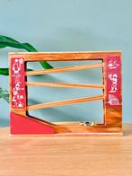 Vintage houten knikkerbaan speelgoed, Ophalen of Verzenden, Gebruikt