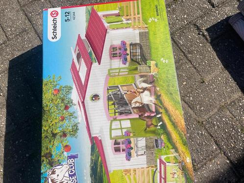 Schleich landhuis, manege, stallen, paardjes & veel extra’s, Verzamelen, Speelgoed, Ophalen of Verzenden