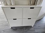 2x IKEA schoenenkast/handdoekenkast - Wit, Huis en Inrichting, Ophalen, Gebruikt