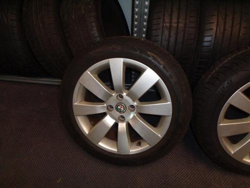 Lichtmetalen velgen Alfa Romeo Mito met winterbanden 16 inch, Auto-onderdelen, Banden en Velgen, Velg(en), Winterbanden, 16 inch