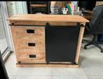 Mangohout dressoir 120 cm, Ophalen, Zo goed als nieuw