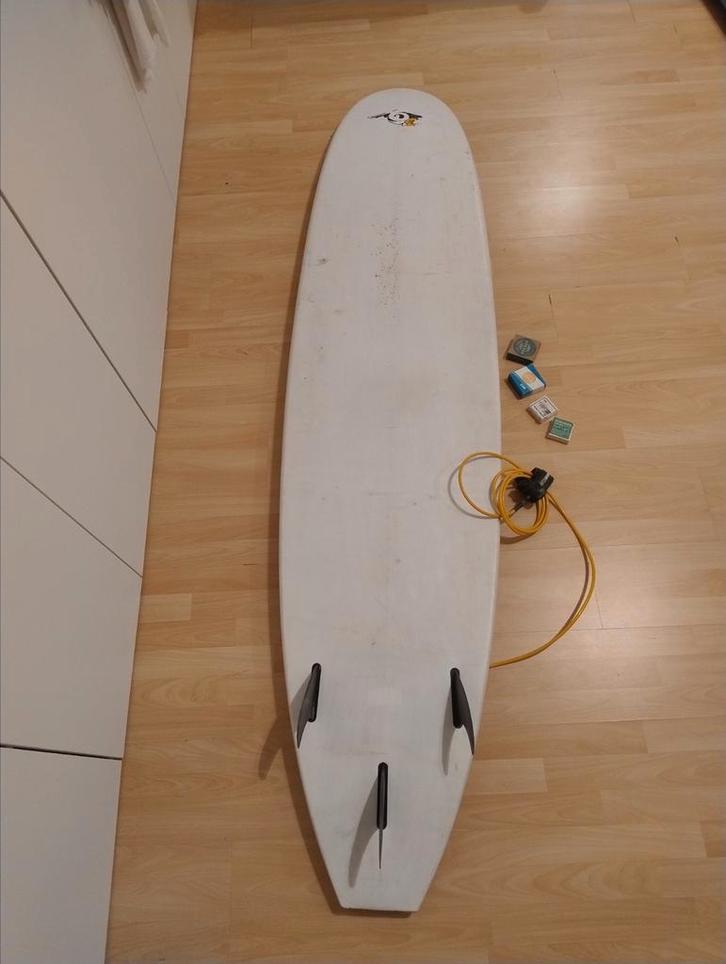 Bic 7.9 mini malibu, Watersport en Boten, Golfsurfen, Gebruikt, Funboard, Met vinnen, Met koord, Ophalen
