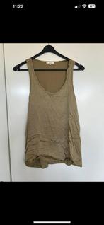 Khaki / groen glanzende top van Yaya, Maat 38/40 (M), Ophalen of Verzenden, Zo goed als nieuw, Yaya