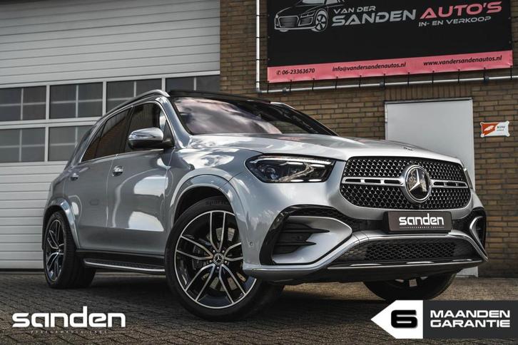 Mercedes GLE 400e 4MATIC AMG|HUD|360|memory|pano|luchtvering, Auto's, Mercedes-Benz, Bedrijf, Te koop, GLE, 360° camera, 4x4, ABS