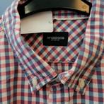 McGregor overhemd korte mw roze/blauw/wit geblokt 4XL 38869, Overhemd, ., Zo goed als nieuw, McGregor