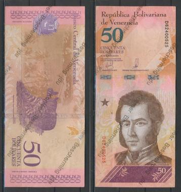 Venezuela 50 Bolivariana 2018 Wilde kat  Biljet r-90c jdu beschikbaar voor biedingen