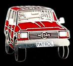 Nissan Patrol pin- rood emaille, Verzamelen, Speldjes, Pins en Buttons, Nieuw, Transport, Speldje of Pin, Verzenden