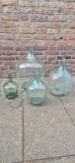 Oude Gistflessen Set, Ophalen, Overige kleuren, Glas, Minder dan 50 cm