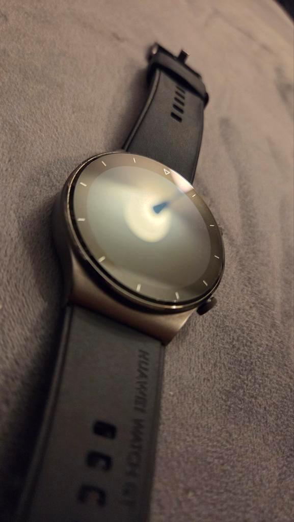 Huawei Watch GT 2 Pro - Topconditie!, Sieraden, Tassen en Uiterlijk, Smartwatches, Zo goed als nieuw, Android, Zwart, GPS, Ophalen of Verzenden