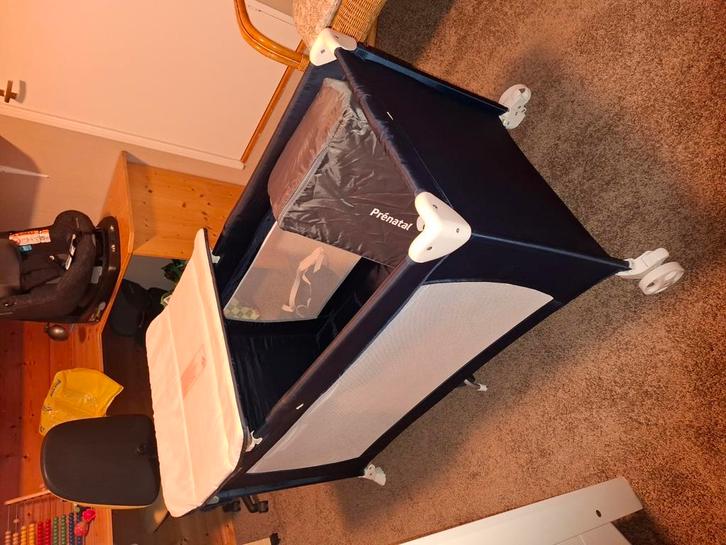 ZGAN. PRENANTAL CAMPINGBEDJE MET COMODE , en toebehoren, Caravans en Kamperen, Kampeermeubelen, Zo goed als nieuw, Campingmeubel-accessoire