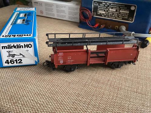 Marklin 4612 DB autotransporter in nette staat en ovp, Hobby en Vrije tijd, Modeltreinen | H0, Wagon, Wisselstroom, Märklin, Ophalen of Verzenden