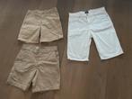 Heren Shorts Set - H&M - Maat M, Ophalen of Verzenden, Zo goed als nieuw, Maat 48/50 (M), Beige