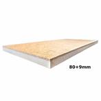 PIR + OSB Platen - 2400x600x80+9mm - 21.60m2, Doe-het-zelf en Verbouw, Isolatie en Afdichting, Ophalen, Nieuw, Hardschuim (Pir)