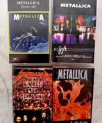 METALLICA SET VAN 4 CASSETTES, 2 t/m 25 bandjes, Ophalen of Verzenden, Zo goed als nieuw, Origineel