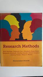 Research Methode - universiteit utrecht, Boeken, Ophalen of Verzenden, Zo goed als nieuw