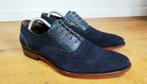 Floris van Bommel herenschoenen maat 7,5 / 41,5, Ophalen, Blauw, Floris van Bommel, Zo goed als nieuw